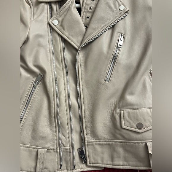 NWOT Walter Baker Kingsley Leather Biker Jacket Size XS - Picture 9 of 9